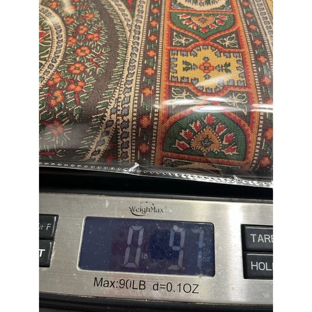 Pottery Barn Linen Blend Paisley Persian Inspired 50x50” Square Tablecloth